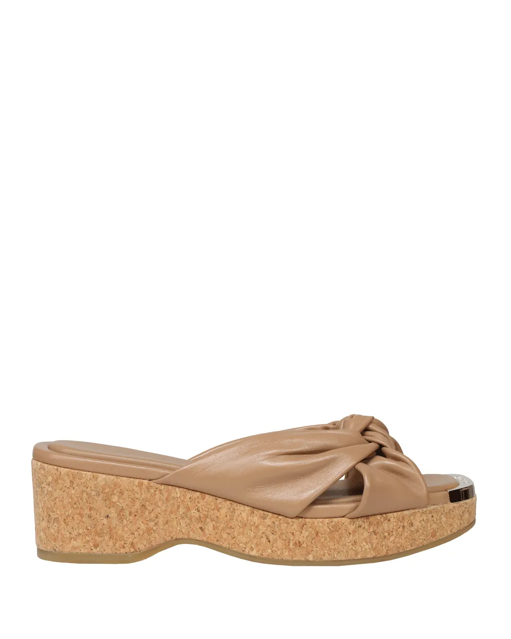 Avenue Cork 50 Wedge in Biscuit