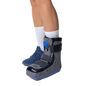 Brace Direct Lightweight Full Shell Walking Boot with Air Pump  Short Orthopedic Support for Foot & Ankle Fractures, Sprains, Achilles Tendonitis, Large (US Shoe Men 10.5-12 / Women 11.5-13.5)