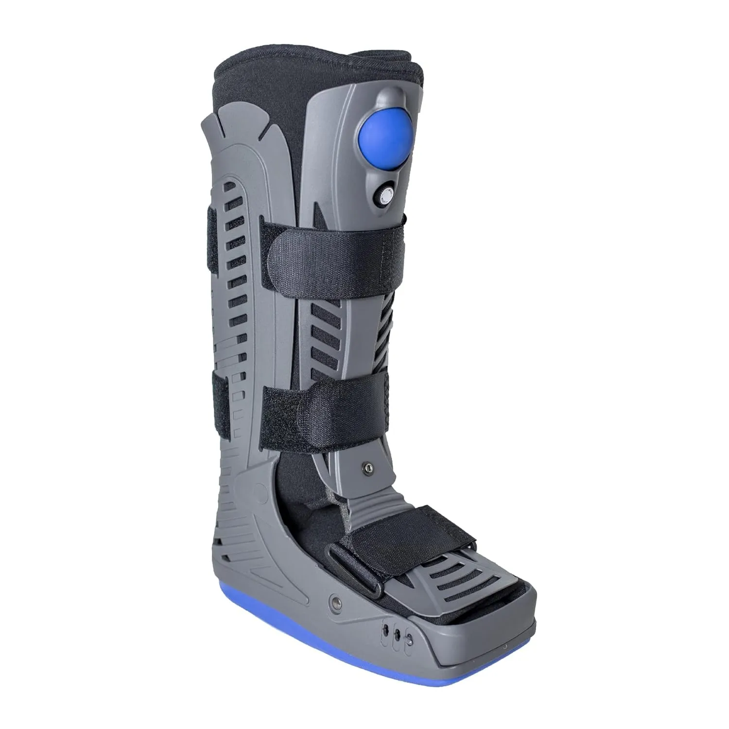 Brace Direct Lightweight Full Shell Walking Boot with Air Pump  Tall Orthopedic Support for Foot & Ankle Fractures, Sprains, Achilles Tendonitis, Medium (US Shoe Men 7.5-10 / Women 8.5-11.5)