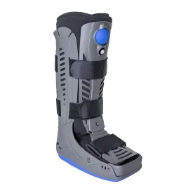 Brace Direct Lightweight Full Shell Walking Boot with Air Pump  Tall Orthopedic Support for Foot & Ankle Fractures, Sprains, Achilles Tendonitis, Medium (US Shoe Men 7.5-10 / Women 8.5-11.5)