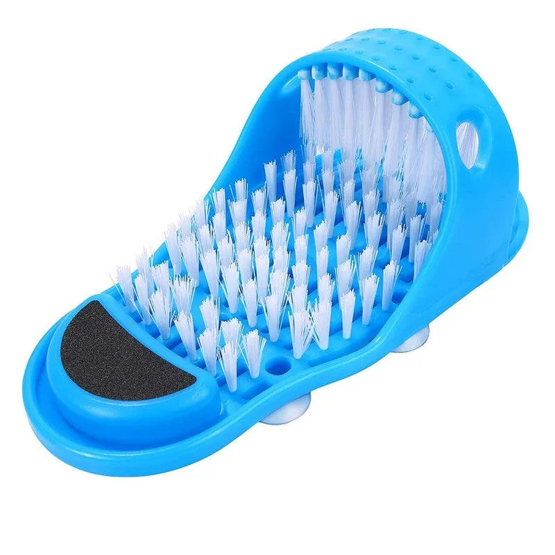 K Kudos Enterprise Themodernkart Foot Scrubber Slipper: Simple Feet Cleaner, Magic Foot Scrubber, Exfoliating Easy Cleaning Brush, Feet Washer Shower Spa Massager Slippers
