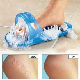 K Kudos Enterprise Themodernkart Foot Scrubber Slipper: Simple Feet Cleaner, Magic Foot Scrubber, Exfoliating Easy Cleaning Brush, Feet Washer Shower Spa Massager Slippers