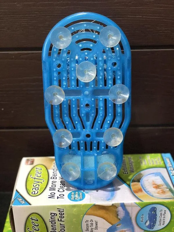 K Kudos Enterprise Themodernkart Foot Scrubber Slipper: Simple Feet Cleaner, Magic Foot Scrubber, Exfoliating Easy Cleaning Brush, Feet Washer Shower Spa Massager Slippers