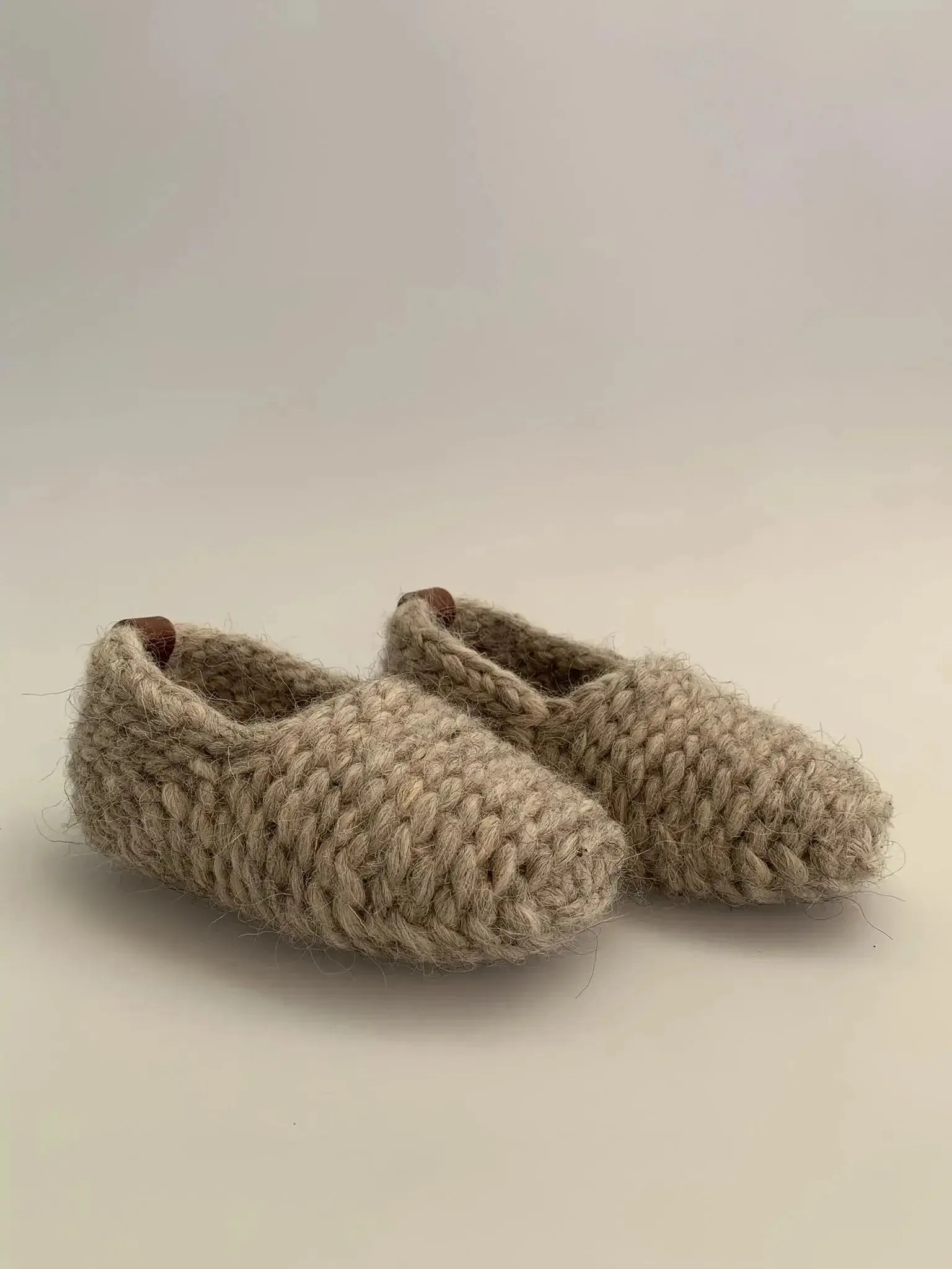 knitted slippers wool indoor