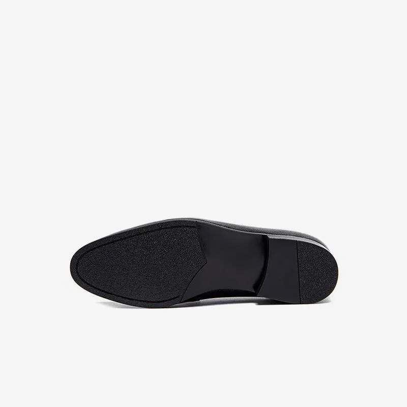 Loafers with Gleaming Hardware