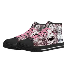MHA Anime Womens High Top Canvas Shoes