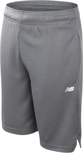 New Balance Boys' Active Shorts - Performance Gym Shorts with Pockets - Kids' Mesh Athletic Shorts for Boys' (Size: 4-20)